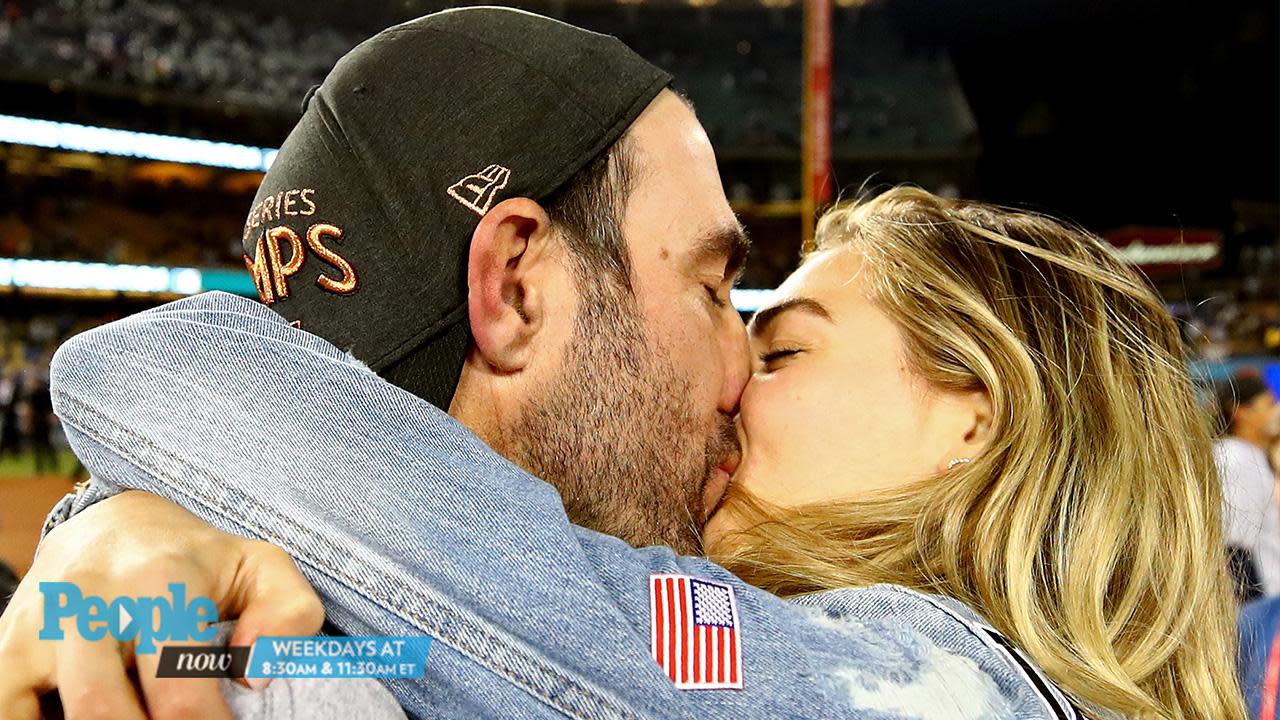 Kate Upton wore a $400 jean jacket with 'Verlander' on the back to the  World Series