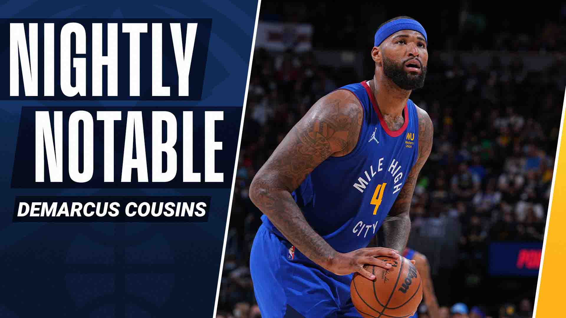 UNINTERRUPTED - DeMarcus Cousins carrying out our