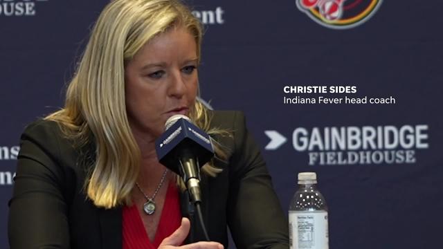 Indiana Fever coach Christie Sides says training camp will be competitive, tough