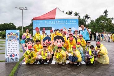 台灣福斯集團參與德國經濟辦事處交通安全闖關園遊會寓教於樂提升兒童道路安全意識