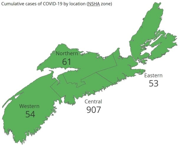 One new COVID-19 case in northern Nova Scotia