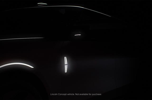 Lincoln EV concept teaser