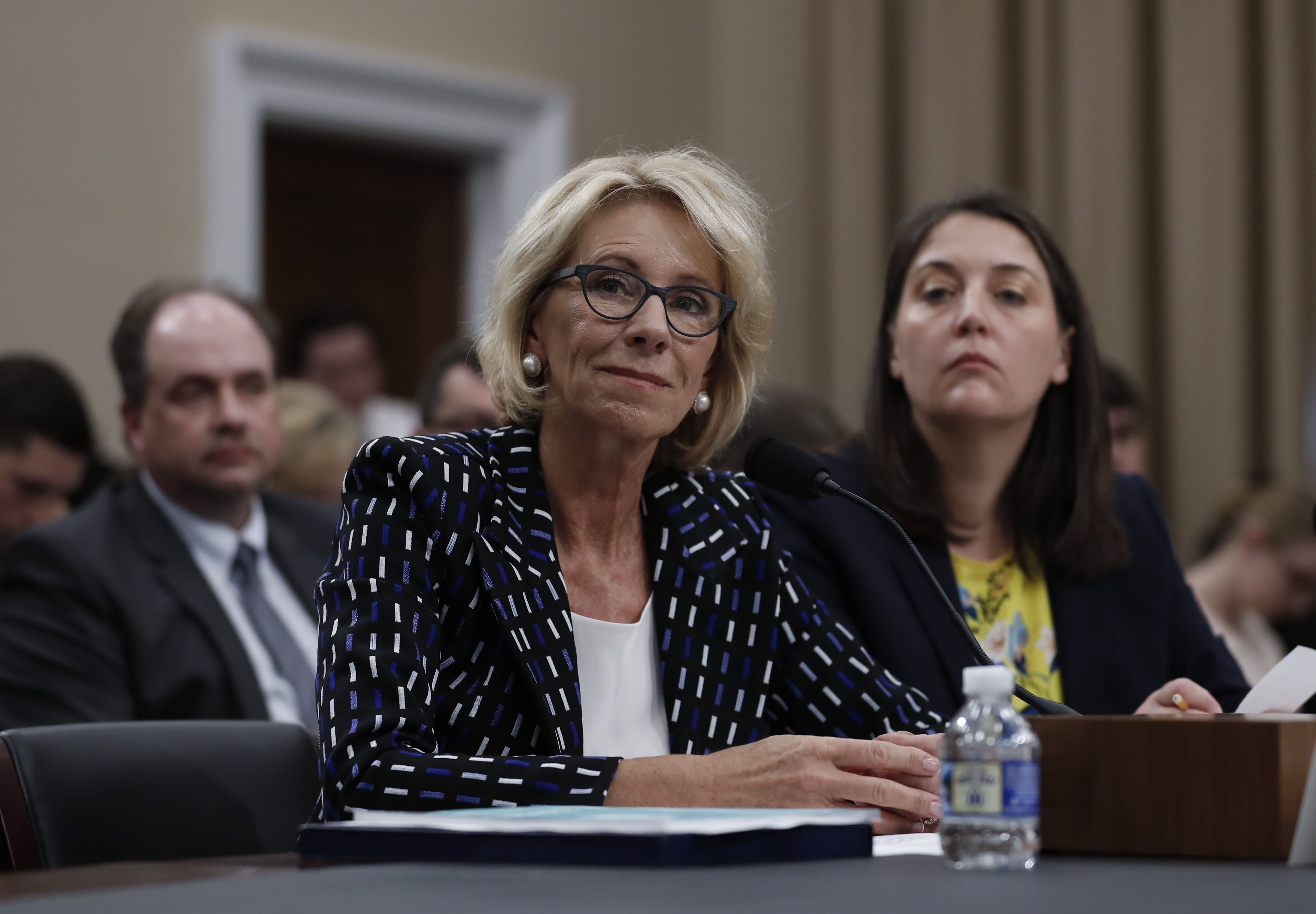 DeVos to review rejected college prep grant applications