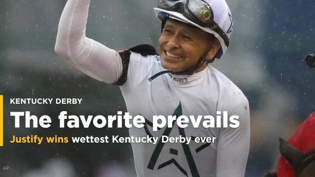 Pre-race favorite Justify wins 144th Kentucky Derby