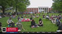 Police monitoring but not stopping pro-Palestine protest at Johns Hopkins