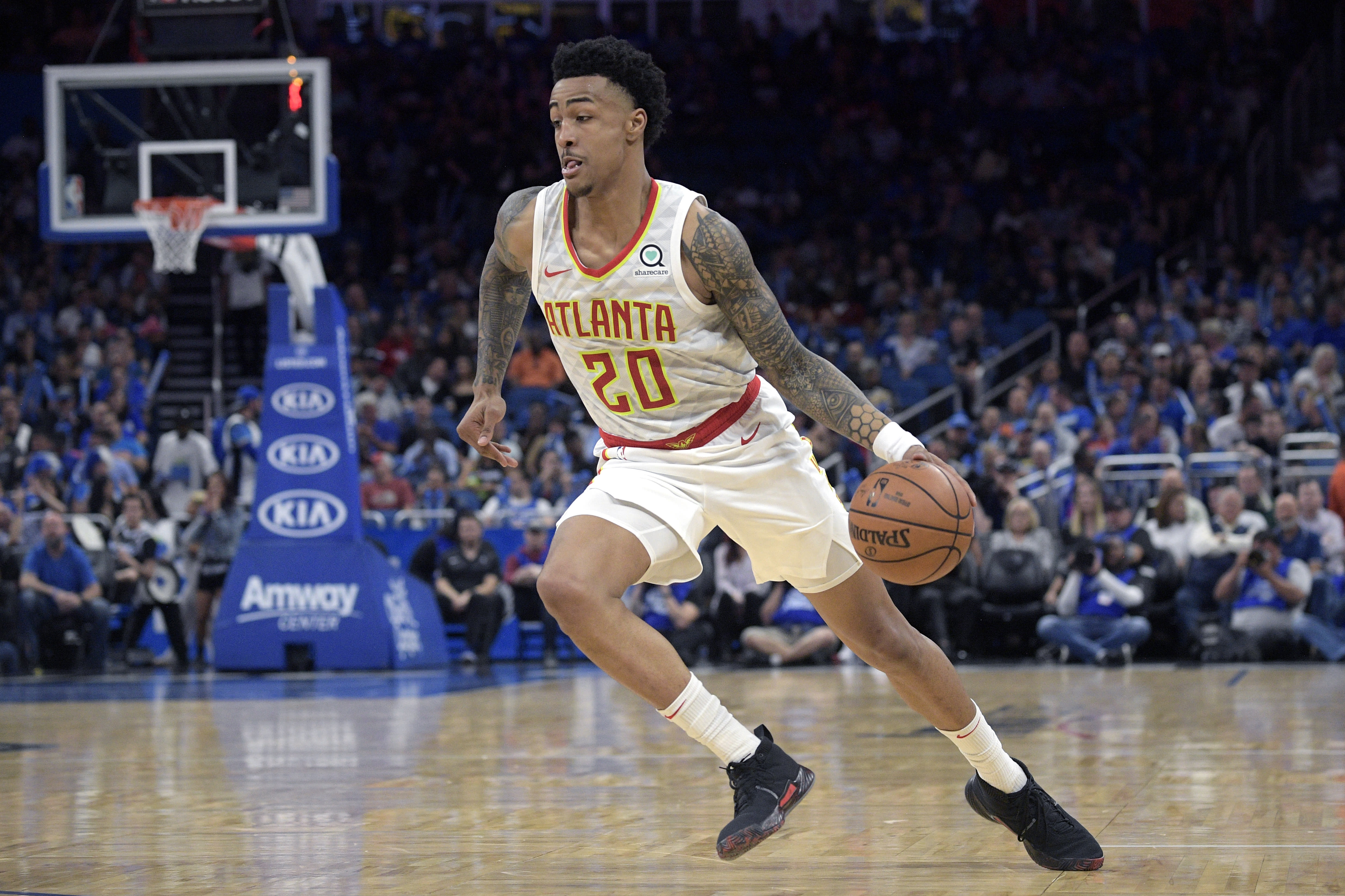 Hawks forward John Collins suspended 25 games for ... from s.yimg.com. 