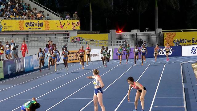 Team USA dominates women's 4x100m heat in Bahamas