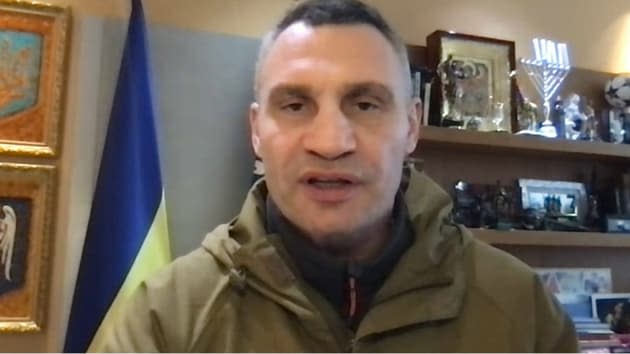 the mayor of kiev testifies on BFMTV to the “desolation” prevailing in Ukraine