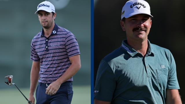 Riley, Gordon tied for the lead after 18 holes at Sanderson Farms