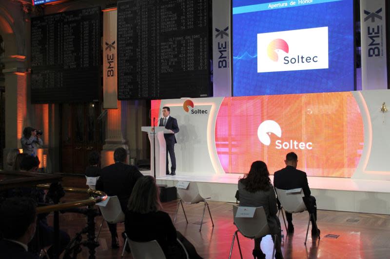 Soltec sinks almost 9% in the stock market after entering losses in 2020