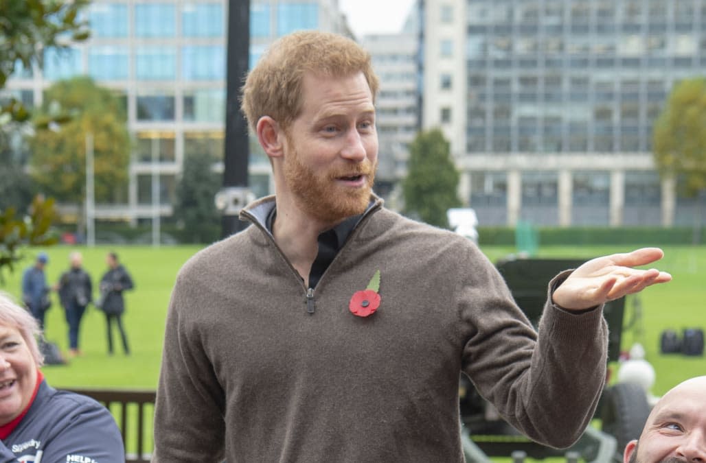 A fan touched Prince Harry's butt at an Invictus Games Launch -- and ...