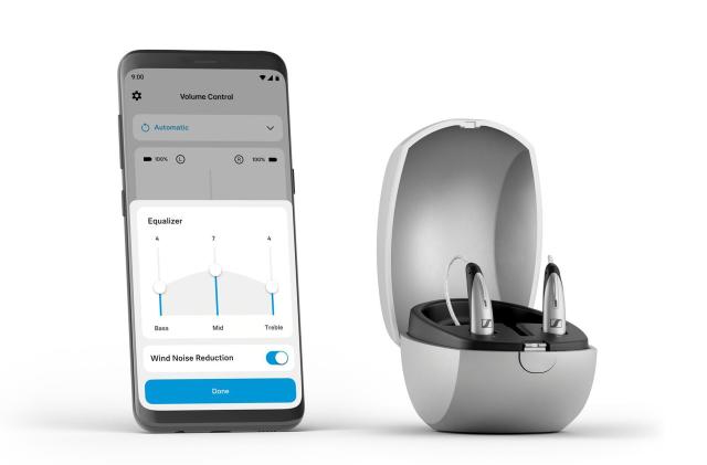 Sennheiser All-Day Clear Slim hearing aids