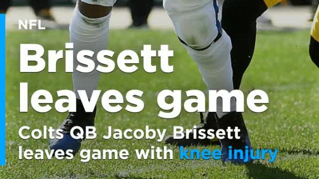 Colts QB Jacoby Brissett leaves game with injury