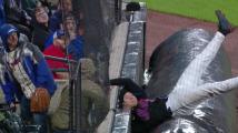 Brett Baty's great catch in foul territory