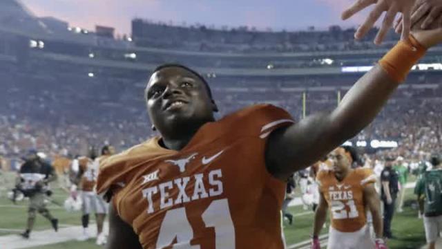 Former 5-star recruit Erick Fowler leaving Texas