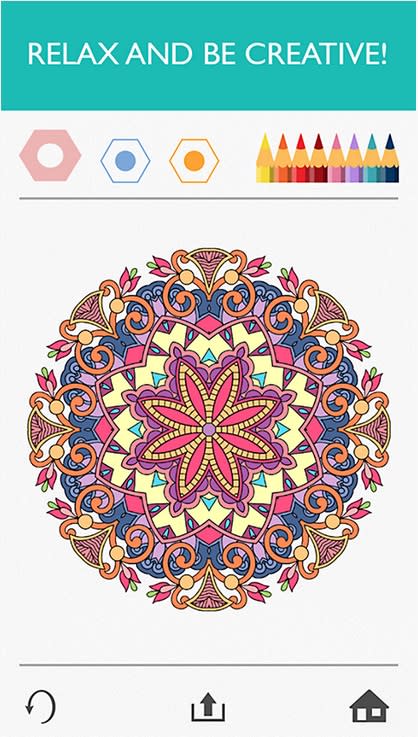 Download Adult Coloring Books Yes There Are Apps For That