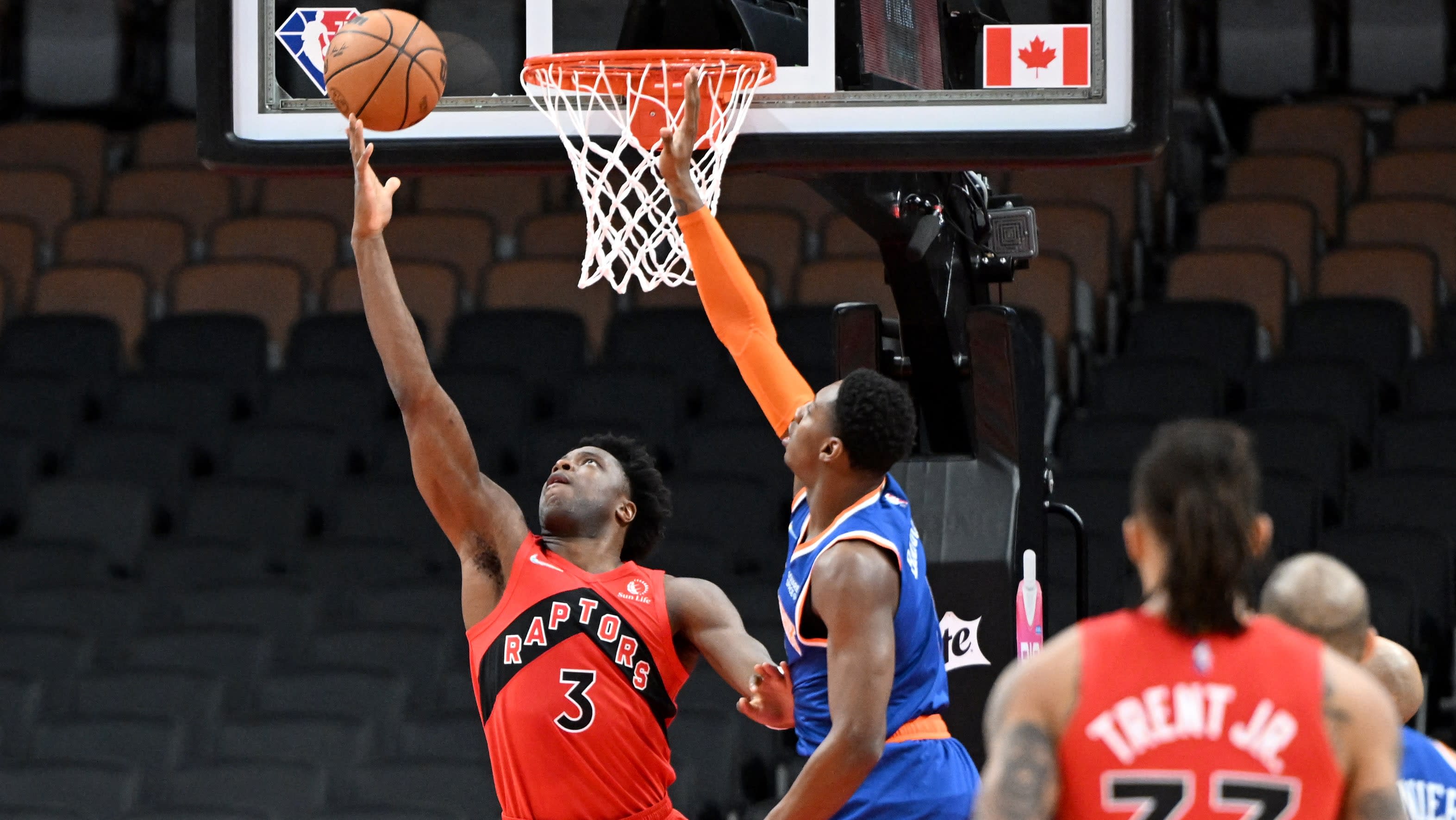 NBA: Raptors' Anunoby learning to use strength, athleticism - Yahoo Sports