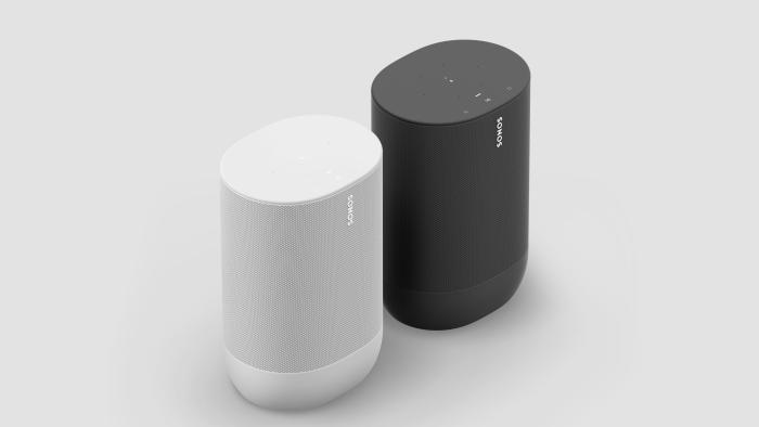 Sonos Move Shadow Black and Lunar White