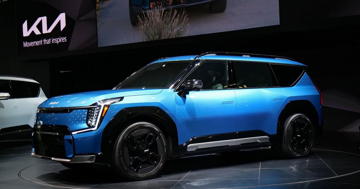 Kia EV9 first look: One of the hottest electric SUVs of 2023