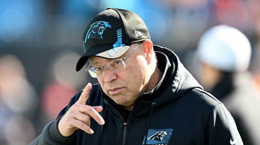 Getty Images - CHARLOTTE, NORTH CAROLINA - JANUARY 07: Carolina Panthers owner David Tepper walks the field before the game against the Tampa Bay Buccaneers at Bank of America Stadium on January 07, 2024 in Charlotte, North Carolina. (Photo by Grant Halverson/Getty Images)