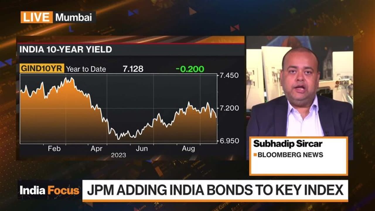 JPMorgan Is Adding India to Its Emerging-Markets Bond Index