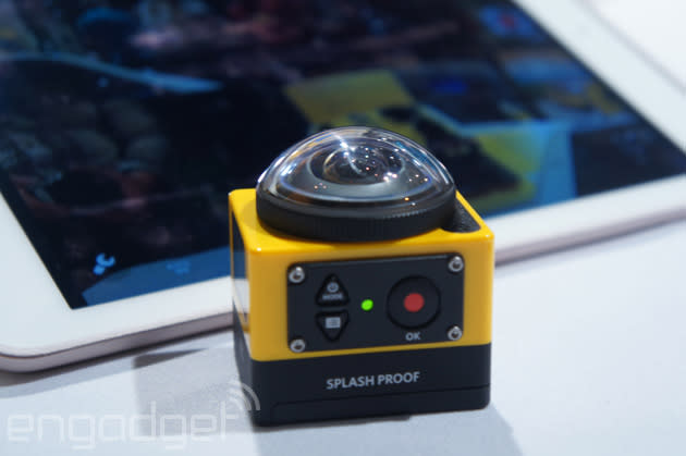 Kodak's new action cam offers 360-degree views of your stunts