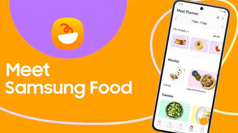 Samsung launches Food, an 'AI-powered' recipe app