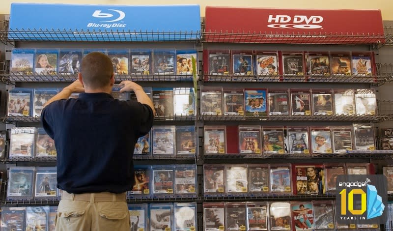 Format Wars Blu Ray Vs Hd Dvd Engadget