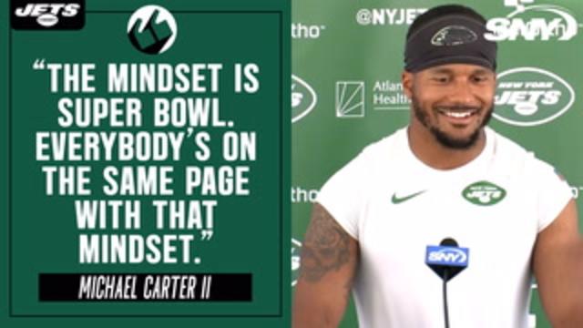 Michael Carter II talks Aaron Rodgers' influence, All-Pro aspirations,  team's Super Bowl 'mindset'