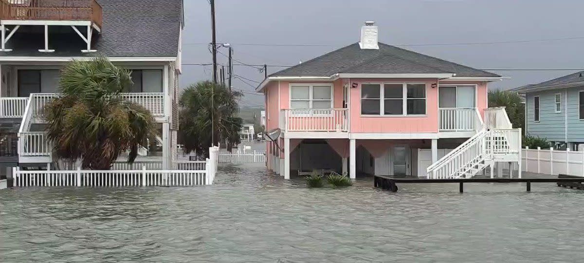 Hurricane Flooding Hits North Myrtle Beach