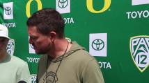 Oregon head coach Dan Lanning talks Spring Game and how the team has developed