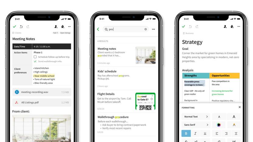 Evernote Redesign