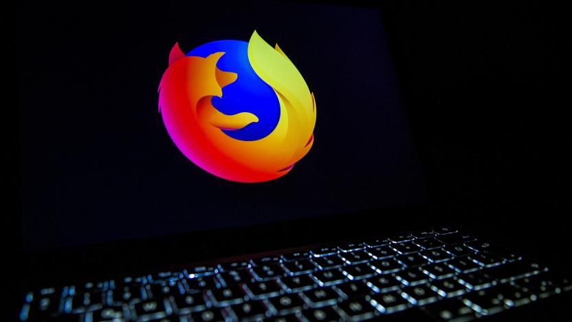 ANKARA, TURKEY - DECEMBER 10: In this illustration photo web browser Mozilla Firefox logo is seen displayed on a laptop screen in Ankara, Turkey on December 10, 2019. (Photo by Ali Balikci/Anadolu Agency/Getty Images)