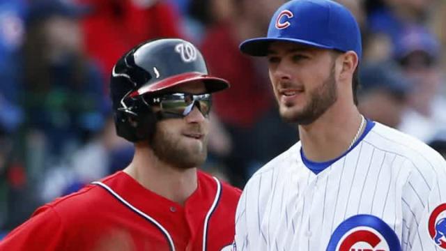 Bryce Harper posts photo with Kris Bryant and Cubs fans are excited