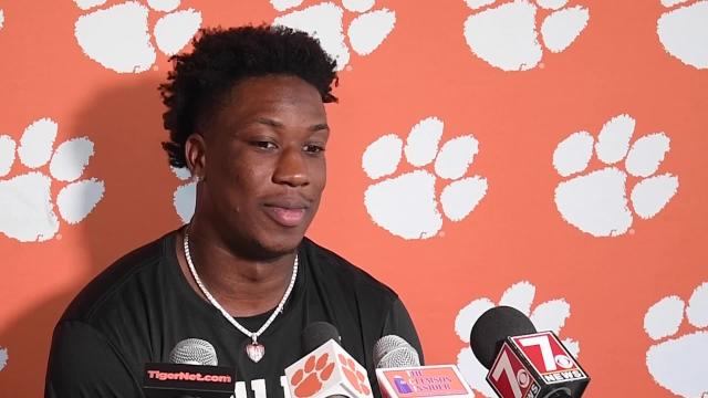 Now I am on the rival side says Clemson football defensive end KJ Henry about playing against Wake Forest