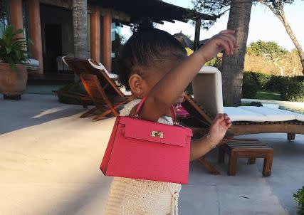 Kylie Jenner Posts Video of Stormi Webster Carrying a $2,000 Louis Vuitton  Purse