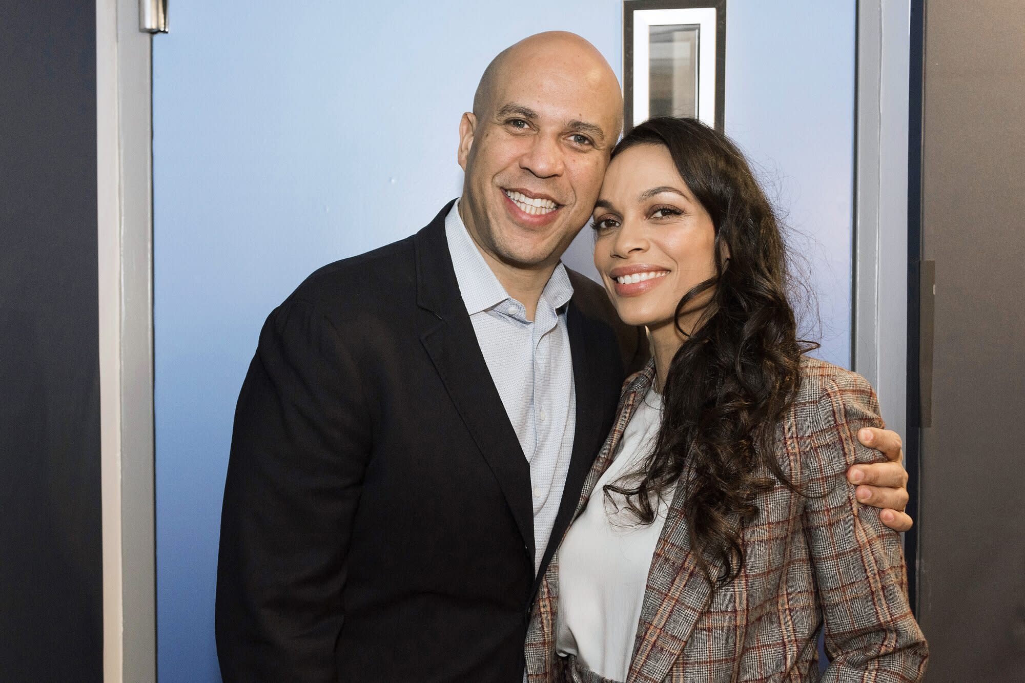 Rosario Dawson - Rosario Dawson Posted a Heartfelt Instagram In Honor of Cory Booker's Win