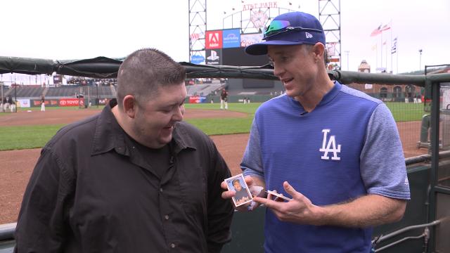 Chase Utley opens 25-year-old baseball cards