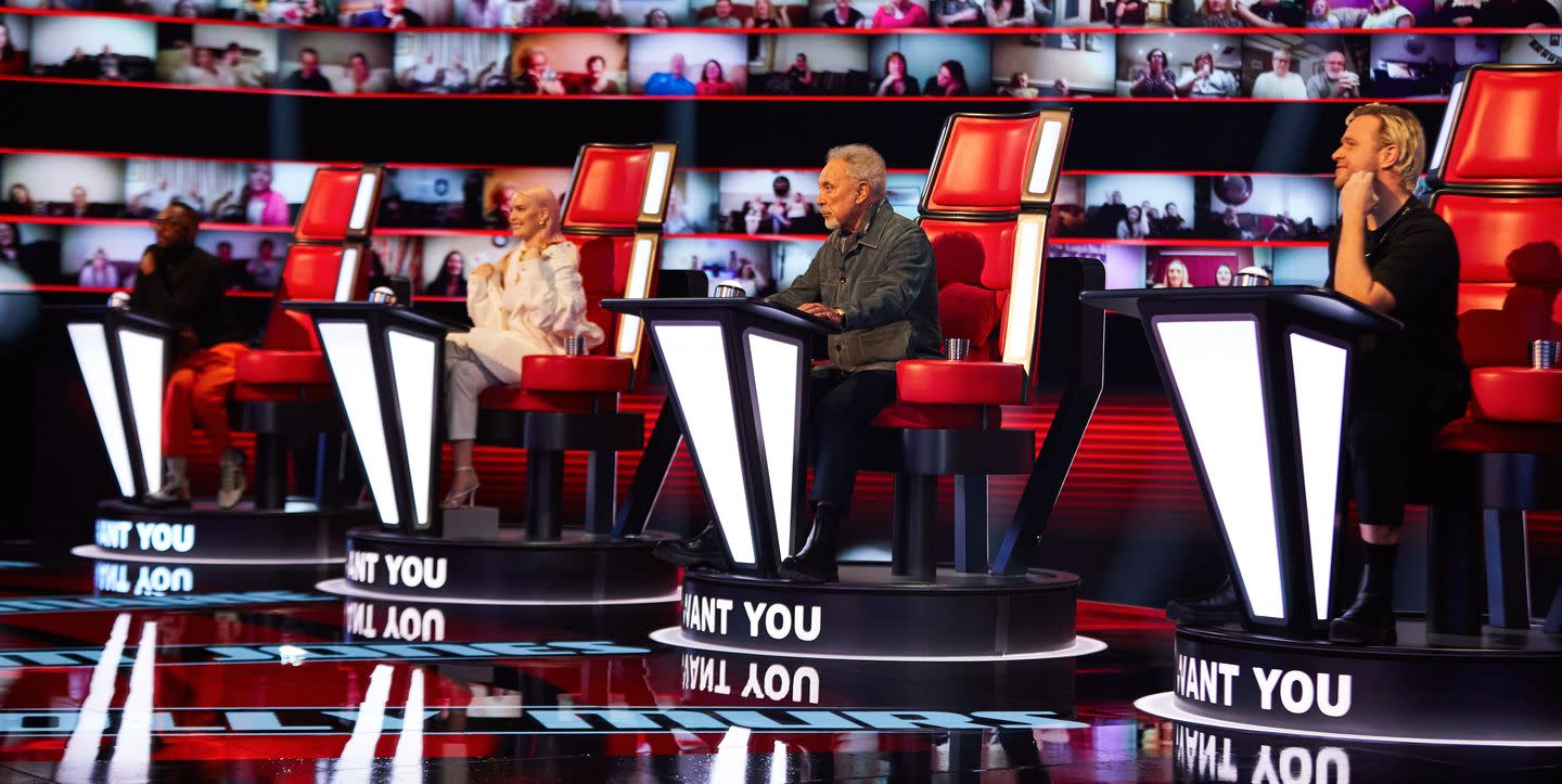 The Voice UK coaches all turn their chairs for "real deal" performance