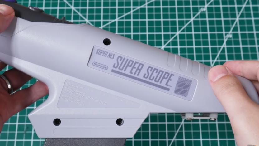 element14 SNES Super Scope mod