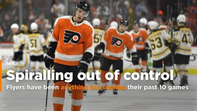 It’s getting ugly in Philadelphia as Flyers lose 10th straight