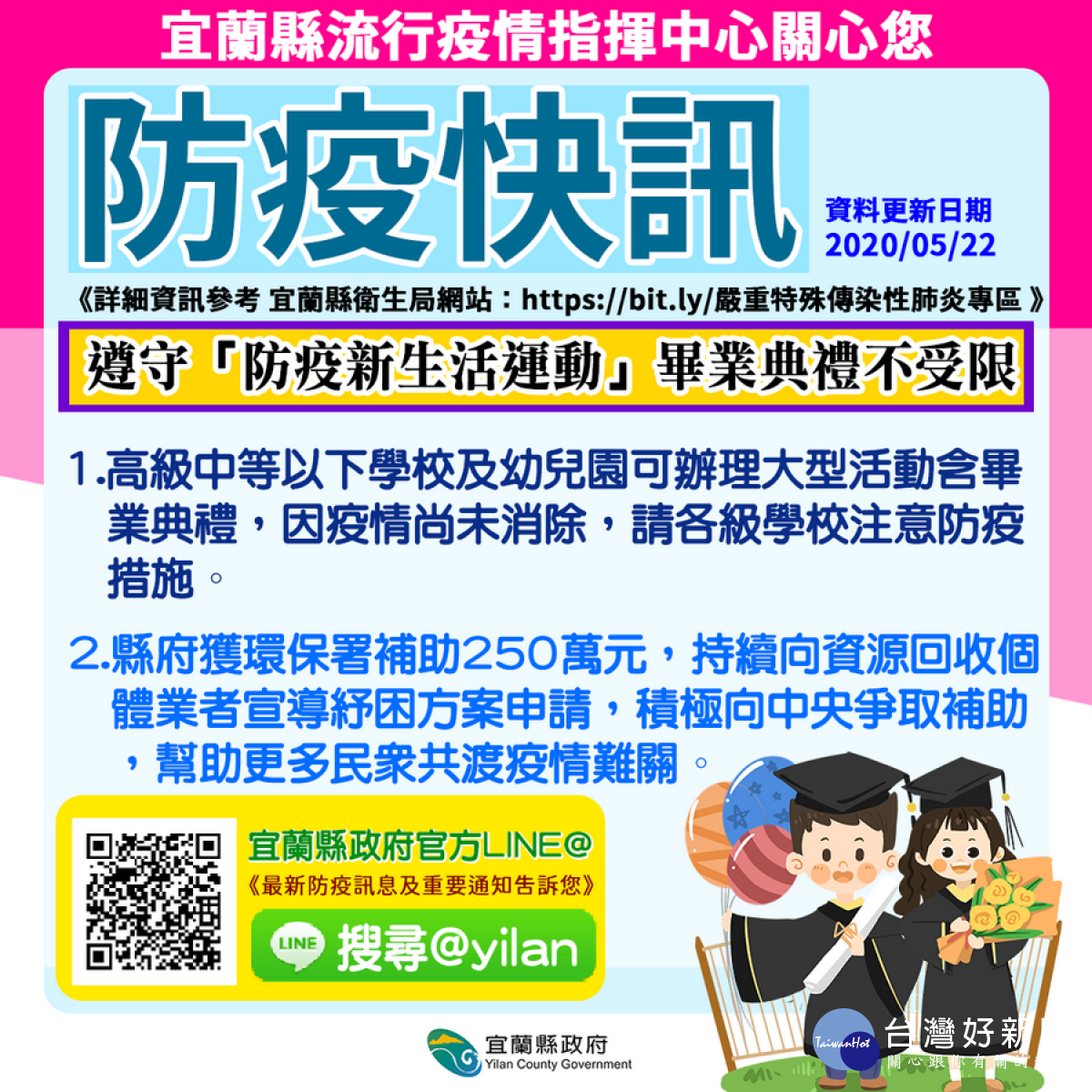 畢業典禮辦不辦？ 林姿妙：防疫做好畢典不受限 - Yahoo奇摩新聞