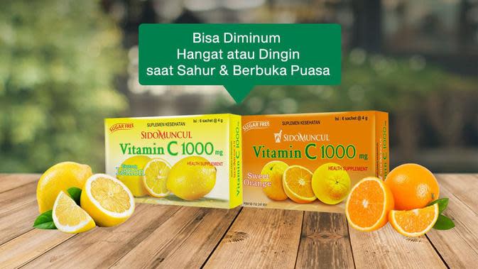 Sido Muncul Vitamin C 1000 Mg Cara Fresh Biar Sehat Selama Bulan Puasa