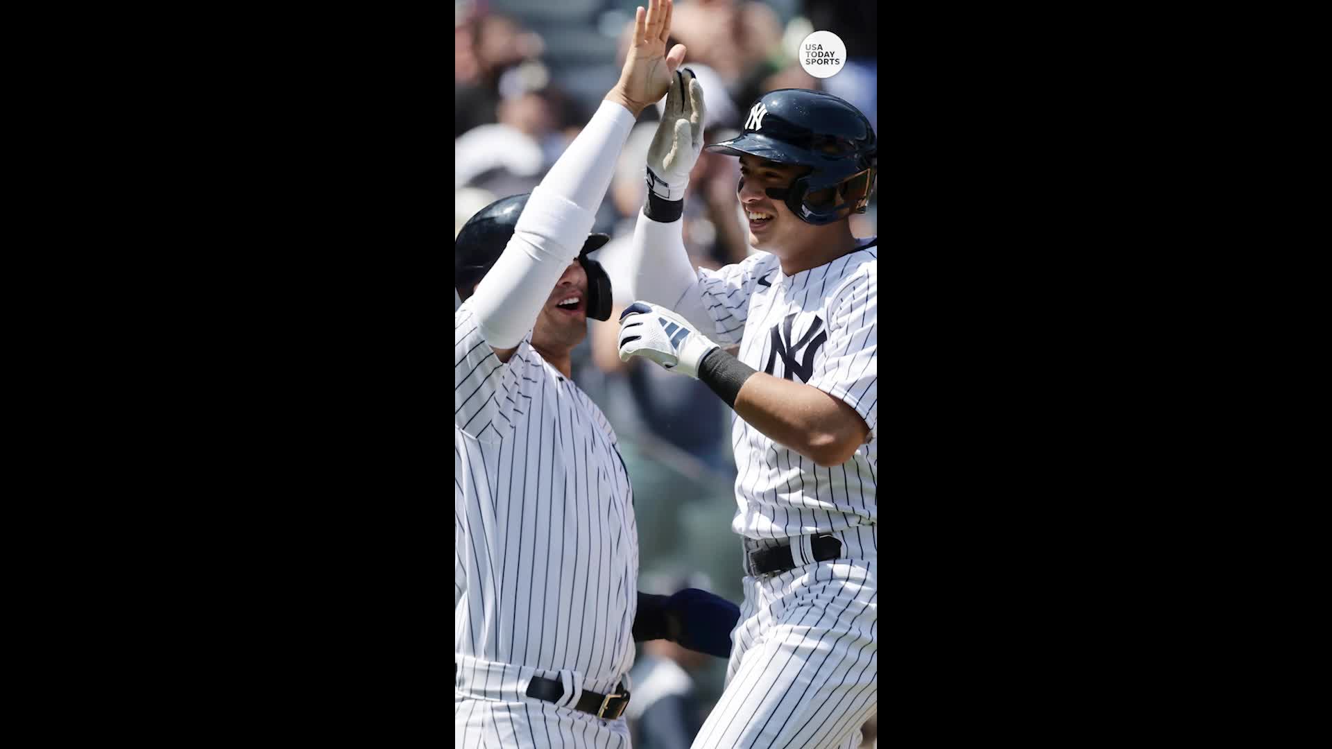 Chicago Cubs make team history at Yankee Stadium Friday night