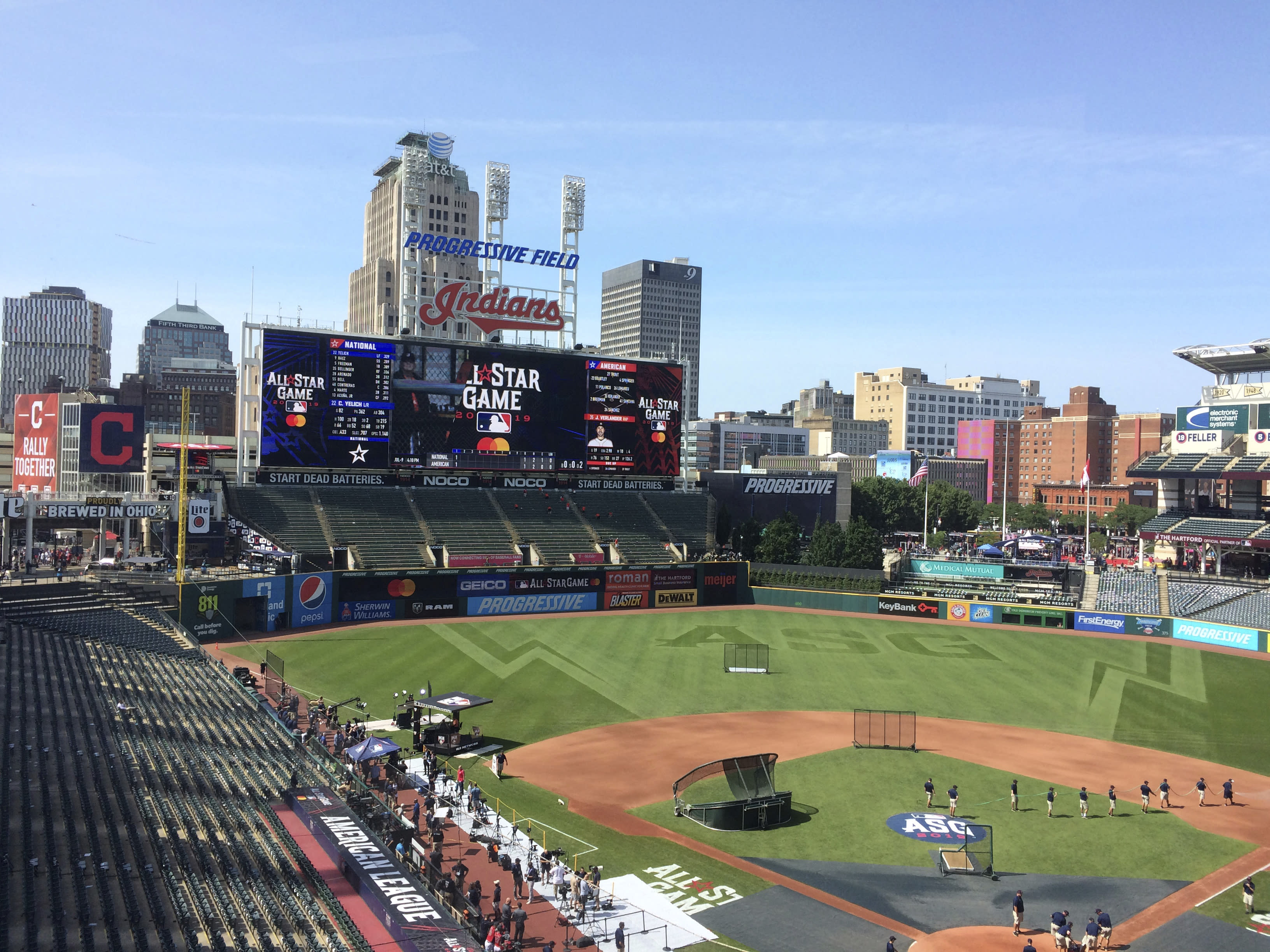 Oops! All-Star scoreboard has rough night in Cleveland