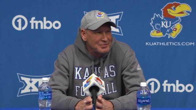 Kansas football coach Lance Leipold explains hire of Sean Snyder