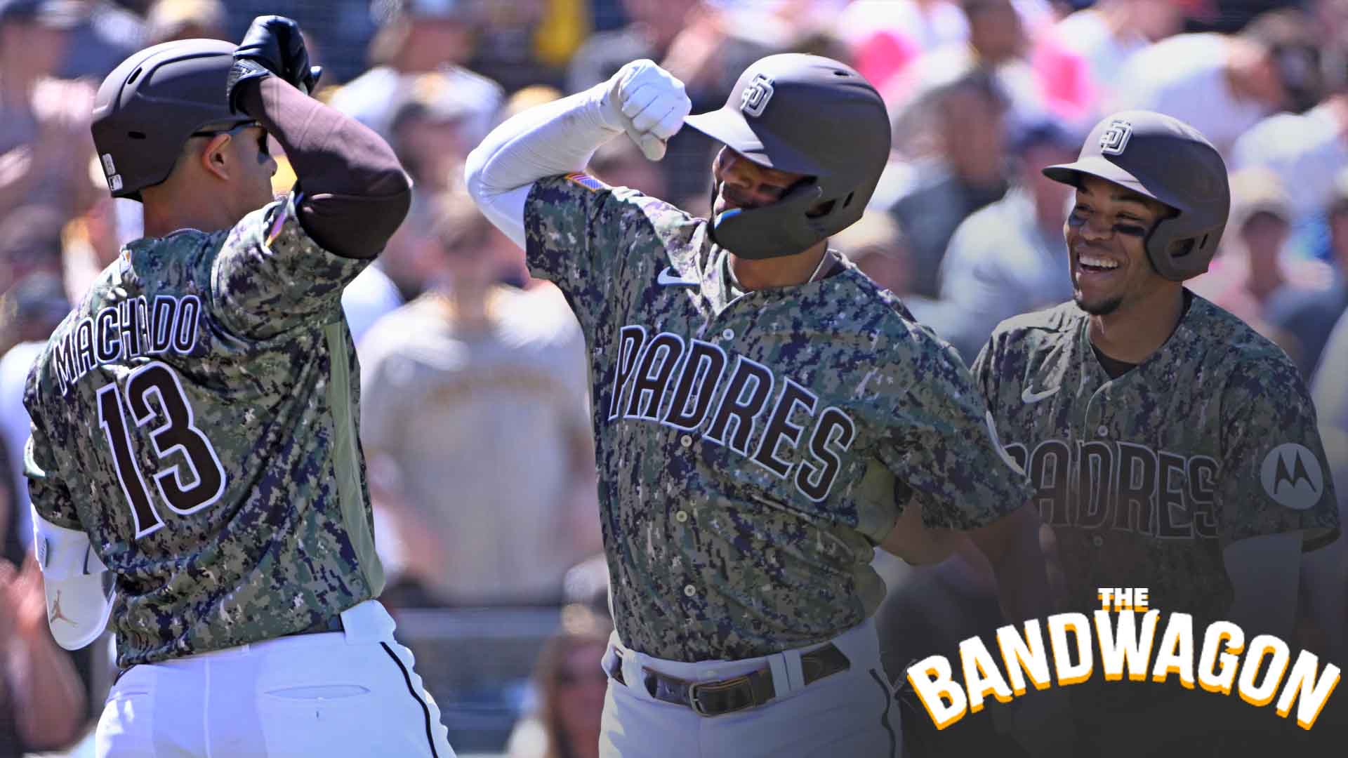 The Padres legendary camo uniforms