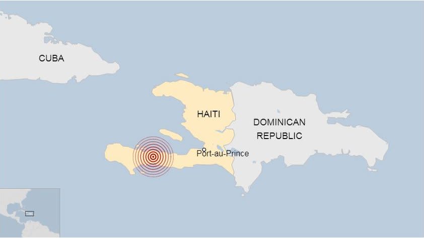 Haiti: Many deaths feared after major 7.2-magnitude earthquake