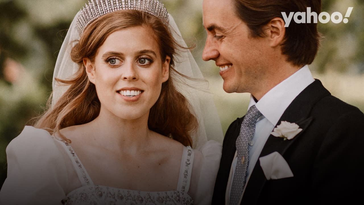 Royals release pictures of Princess Beatrice s wedding