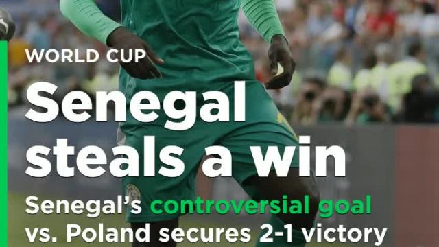 Senegal scores bizarre, controversial goal in 2-1 win over Poland